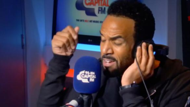 Craig David Freestyles with Roman Kemp