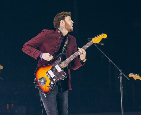 James Arthur at the Jingle Bell Ball 2017