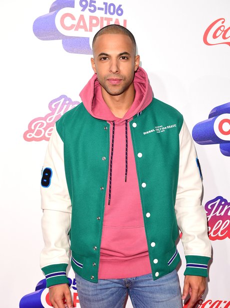 Marvin Humes Red Carpet Jingle Bell Ball 2017