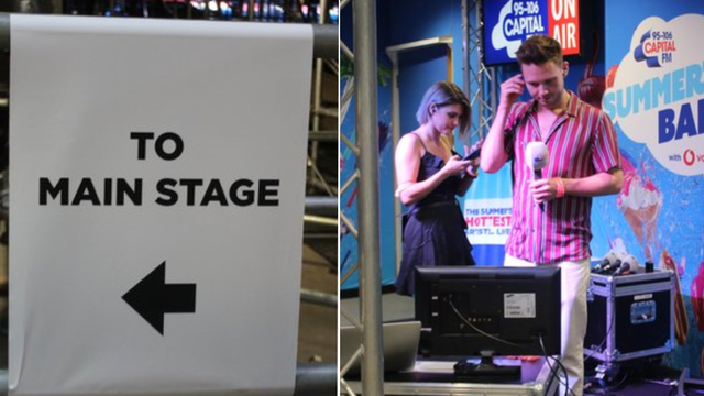 Backstage gallery