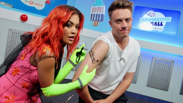 Rita Ora Roman Kemp Summertime Ball 2018