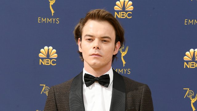 Charlie Heaton on the red carpet