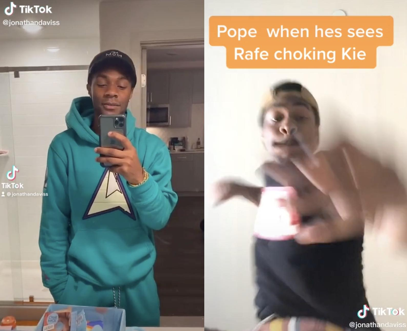 Is Jonathan Daviss on TikTok?