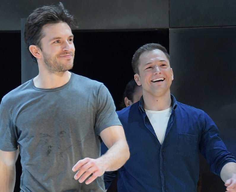 Jonathan Bailey stars in Cock opposite Taron Egert