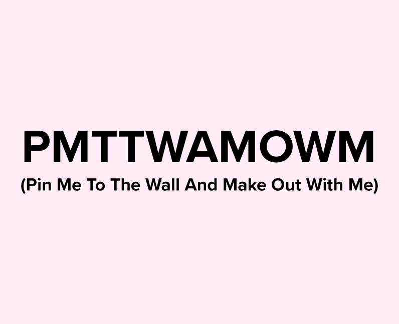 What does PMTTWAMOWM mean on TikTok?